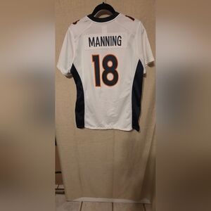 NFL White and Navy Jersey